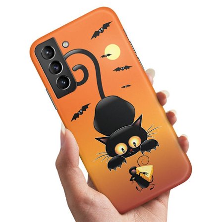 Samsung Galaxy S21 - Skal/Mobilskal Katt och Mus
