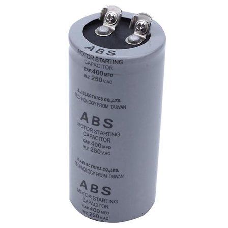 Abs 400mfd 400uf 250v Sylindrisk AC Motor Startkondensator