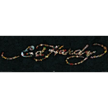 Ed Hardy Poster Signature