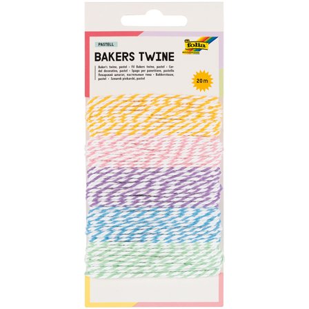 Folia Ficelle en papier pastel 20 m