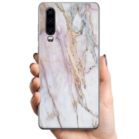 Yhteensopiva Puhelinkuori Huawei P30 Marmori