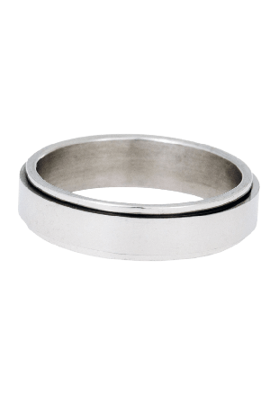 by BILLGREN Callum | Stressring Ringar Herr Silver 1,8 cm