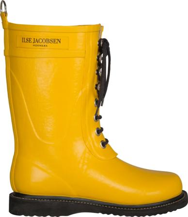 Ilse Jacobsen Women's 3/4 Rubberboot Women wellington boots Yellow 40