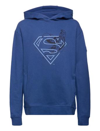 Heroe Hoodie Trøje Blå Mango