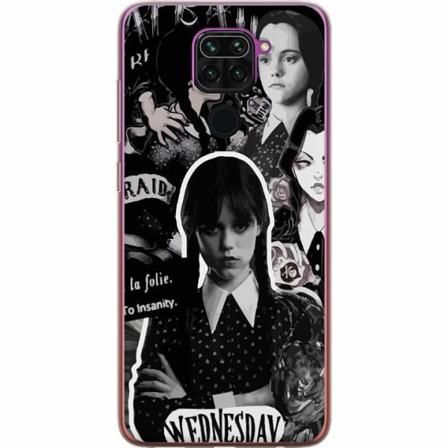 Xiaomi Redmi Note 9 Skal / Mobilskal - Wednesday Addams