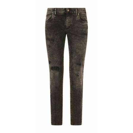Dolce & Gabbana, Jeans Grijs, Heren, Maat:L