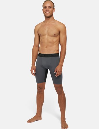 Danish Endurance Men's Compression Shorts 2-Pack - Grey - XL