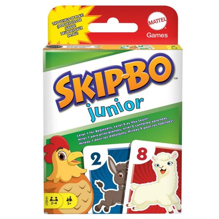 MATTEL Skip Bo junior - Lyreco - Skola och förskola - Lekmaterial - Spel - Från 5 - 6 år