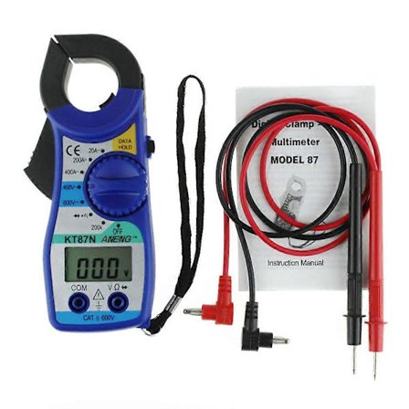 ANENG KT87 Digitalt Multimeter Strømtang Strømklemme Tang AC/for DC Tester