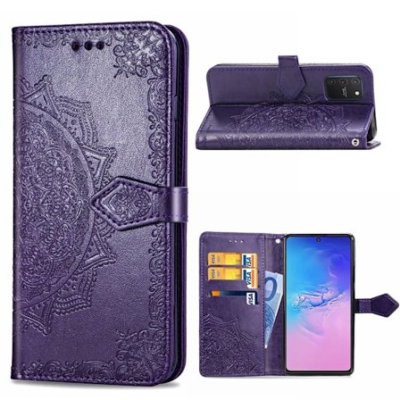 Mandala Samsung Galaxy S10 Lite etui - Lilla