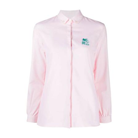 Etro Camica , Roze , Dames , Maat: M Longsleeve shirts
