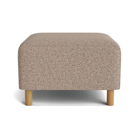 Seam puf - Puente Greige - 70x68x45 - Puf