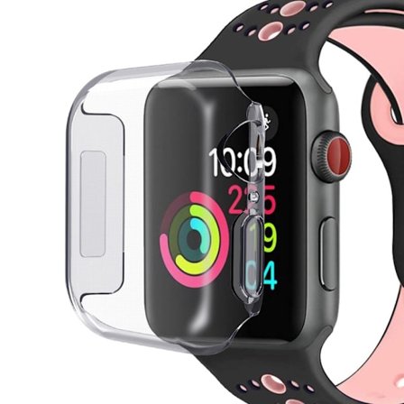 All-round Skal Apple Watch 40mm Transparent