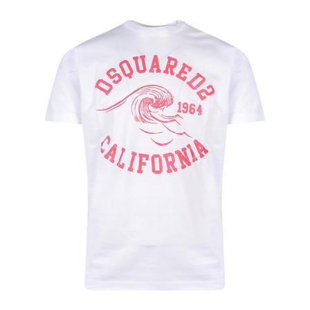 Dsquared2 T-Shirts Hvid, Herre