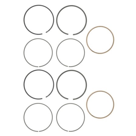 2 sarjaa bensiinigeneraattorin männänrengasvaihtotarvikkeita, jotka sopivat 168F/5.5 6.5