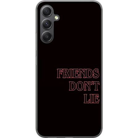 Kompatibel Mobilcover til Samsung Galaxy A05s Stranger Things Venner Lyver Ikke