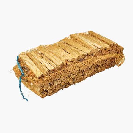 Biltema - Opptenningsved 3–4 kg - Tørr og Finkløyvd Ved av Gran og Furu for Rask og Enkel Opptenning