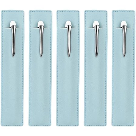 Læderpenalhus, beskyttende etui til fyldepen, touchpen,[CO]