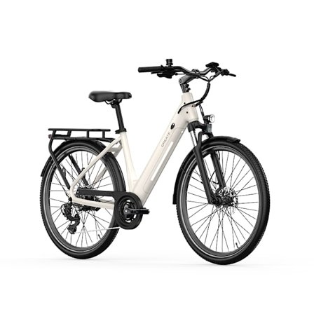 Elcykel QREATE City Air - 250W, 36V 13,6Ah, räckvidd upp till 90 km, NFC