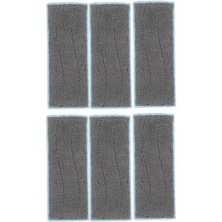 6-pakks erstatningsmopper som kan vaskes for iRobot Braava Jet M6 robot