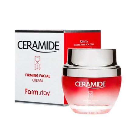 FARM STAY CERAMIDE Firming Facial Cream 50ml - Uppstramande ansiktskräm med ceramider