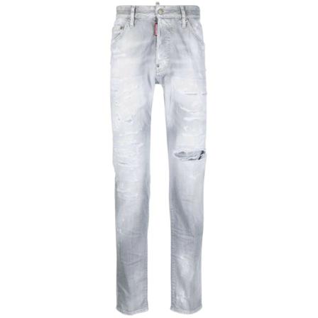 Dsquared2 Jeans , Grijs , Heren , Maat: S