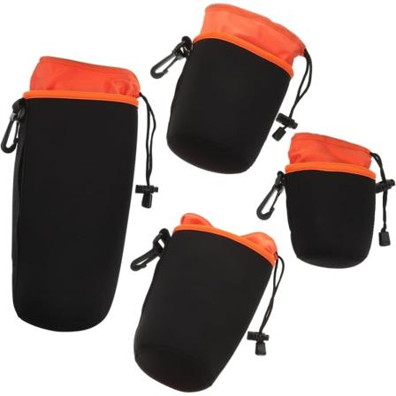Orange 4-delt kameralinspose Reflex kameralinser Resorgel