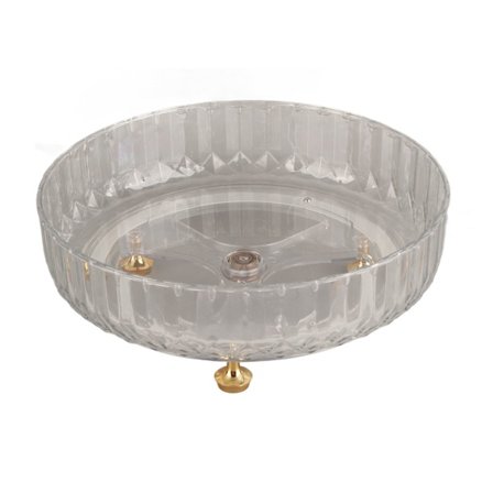 360 graders roterende krydderiarrangør, multifunktionel snack- og frugtholder til køkken, spisekammer og badeværelsesskab, høj gennemsigtighed