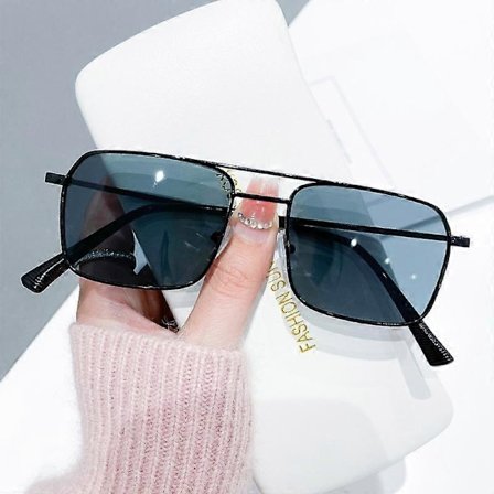 Solbriller med dobbelt stang Yellowstone Rip Wheeler Dutton Mænd Kvinder UV400 Shades Mode Kørsel Sport Udendørs Fiskeri Briller (FMY)