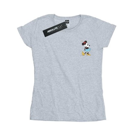 Disney Dam/Kvinnor Minnie Mouse Kick Chest Bomull T-shirt XXL
