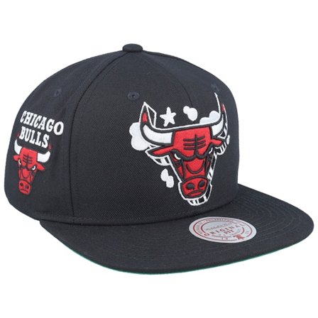 Mitchell & Ness - NBA Schwarz snapback Cap - Chicago Bulls Gshadow Black Snapback @ Hatstore