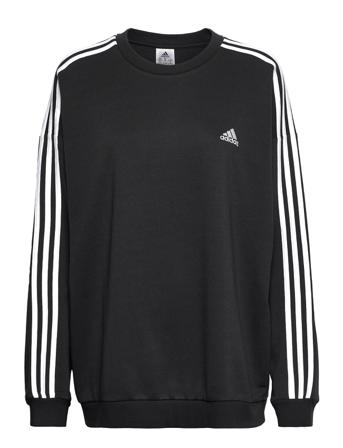 Essentials Studio Lounge 3-Stripes Sweatshirt Black Adidas Performance