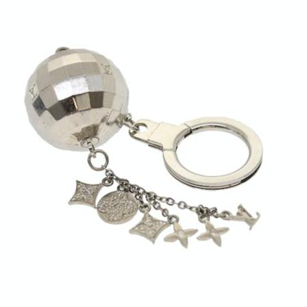 Louis Vuitton Vintage, Pre-owned Key Chain Grijs, unisex, Maat:ONE Size