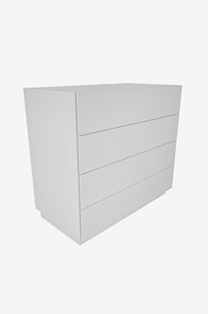 Hanah Home - Kommode Lines - Hvid - Kommoder - Fra Homeroom