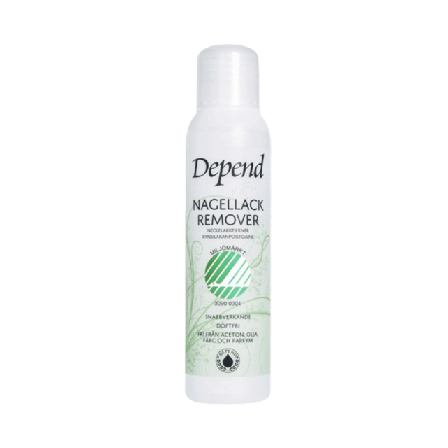 Depend Miljöanpassad Remover Nagellacksremover Dam 100 ML