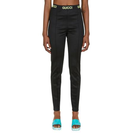 Gucci Leggings , Zwart , Dames , Maat: M