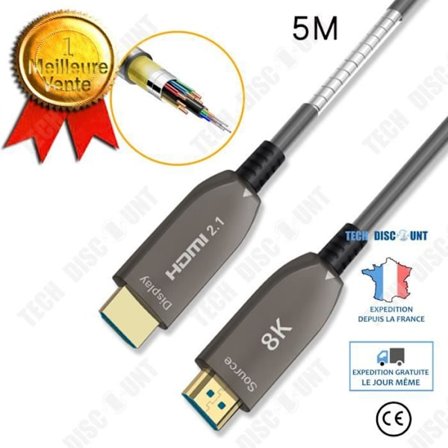 HDMI-kabel - TD - 8K - Fibertill - 5 meter - 8K60Hz 4K120Hz