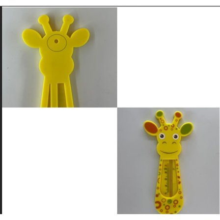 Flytande Badtermometer Giraff för Bebis