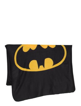 Fleece Plaid Batman Bm 720-493 Home Sleep Time Blankets & Quilts Multi/patterned BrandMac
