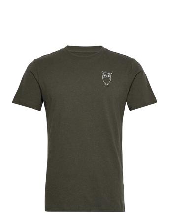 Owl Chest Tee - Gots/Vegan Green Knowledge Cotton Apparel