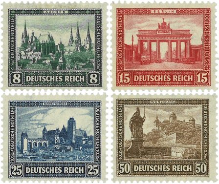 Tyske Rige 1930 - MICHEL 450-453 - Postfrisk