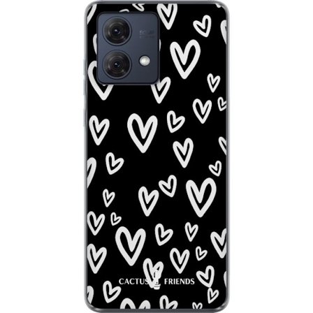 Yhteensopiva Puhelinkuori Motorola Motorola Moto G84 Cactus and Friends - Handdrawn Love Chaos