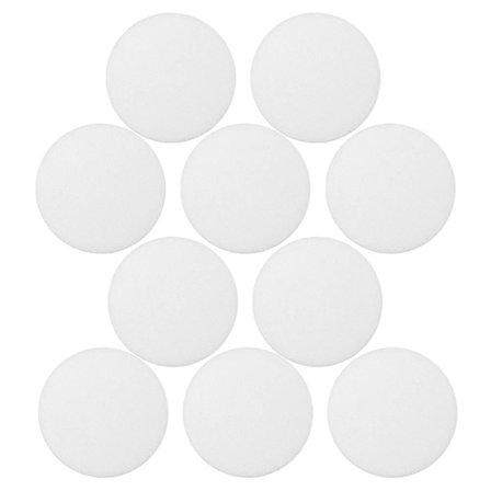 Blændsikker Loftlampe Dæksel Anti-genskin Rund Form Til LED Downlights Spotlights 3,5 Tommer Diameter Hvid Special 10 stk