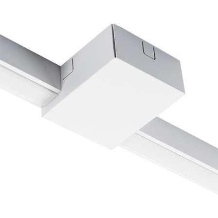 SG Armaturen 7401070 Elektrisk tilslutning til ZIP-skinne, hvid, Belysning