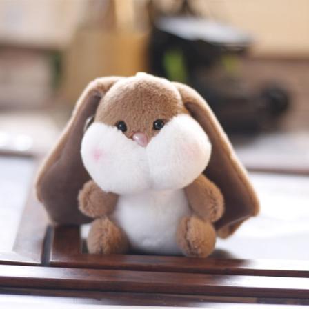 1 stk 12cm e med lange ører Plysdukker Legetøj Gave udstoppet dukke K Brown