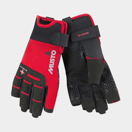 Guantes de navegación Musto Performance Short Finger Glove, True Red, XX-Large