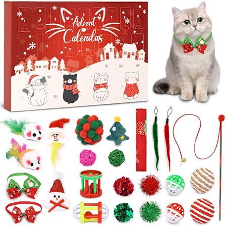 2025 Kissan Joulukalenteri, 1 kpl, Kissaleluja Kissan Ystäville