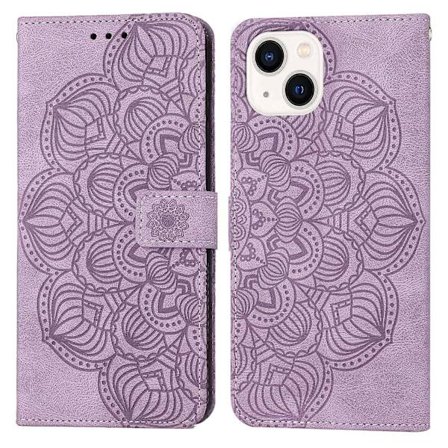 Mandala-präglat case till iPhone 15 Plus