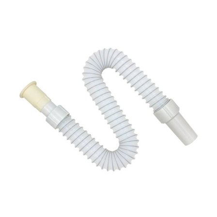 Joustava poistoletku, 1 1/4"" x 32 mm, sifoni/hajuloukku altaalle, pidennettavissä 320-880 mm