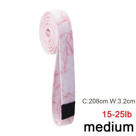 Long Booty Band Höft Circle Loop Resistance Band Träningsövning för ben Lår Glute Butt Squat Halkfri design